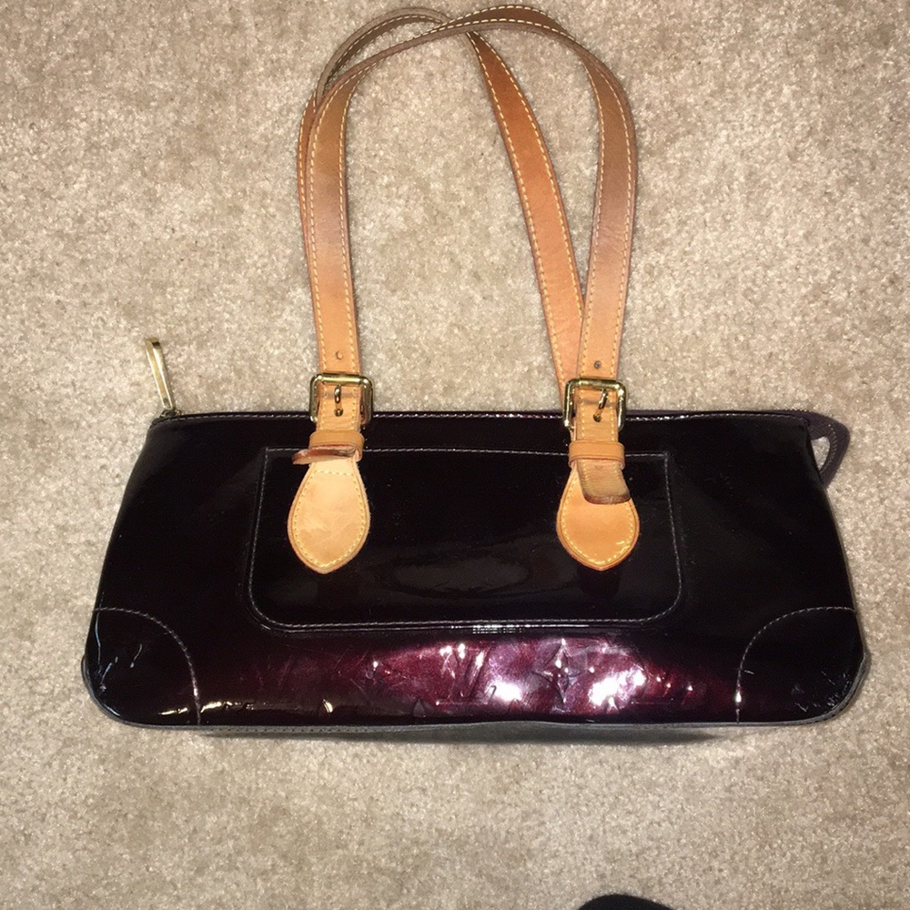 Louis Vuitton vernis rosewood avenue handbag